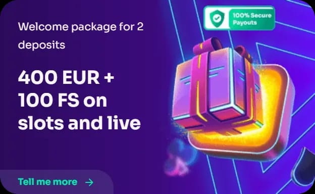 Esclusivo bonus di benvenuto WinSpirit